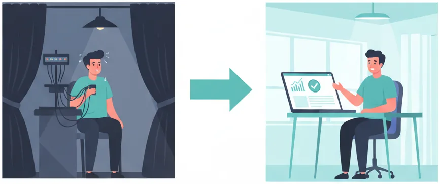 Порівняння класичного поліграфа та сучасного онлайн-тестування StimulTest