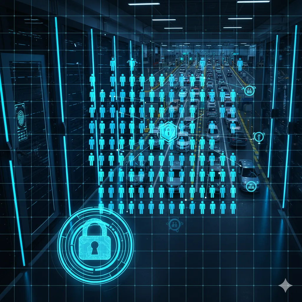 Масовий скринінг особового складу: візуалізація перевірки великих груп осіб