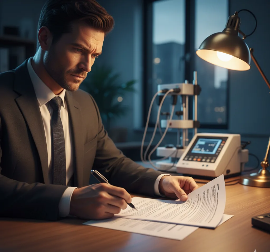 Процедура перевірки на поліграфі: поліграфолог задає питання під час тестування